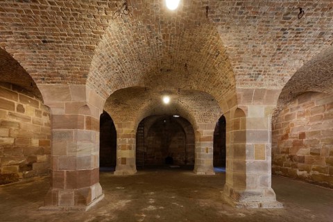 Cellar vault in the Pellerhaus