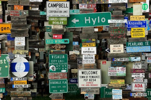 Sign Post Forest