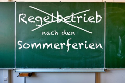No restart of school in regular operation after the summer holidays