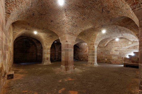 Cellar vault in the Pellerhaus