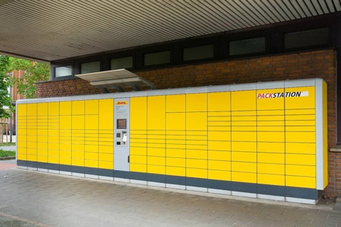 Packstation of DHL
