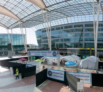 Free corona test at Munich Airport