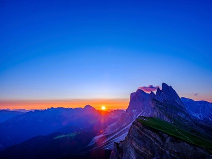 Fermida towers at sunrise