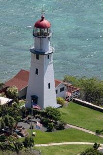 Diamond Head Lighthouse of the US Coast Guard