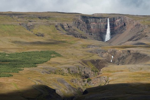 Waterfall Hengifoss