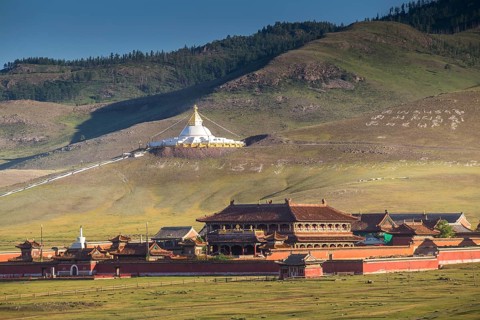 Amarbayasgalant Monastery is one of the three largest Buddhist monastic centers in Mongolia. Selenge province