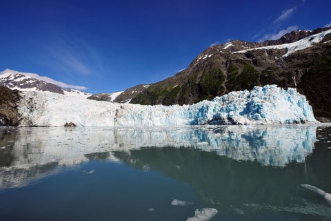 Tidal glacier in Harriman Fjord