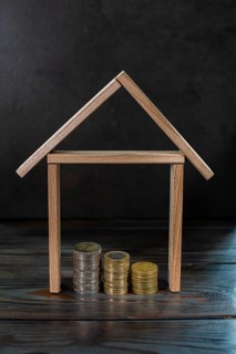 Symbolic picture of building saving