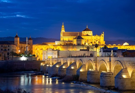 Illuminated Puente Romano