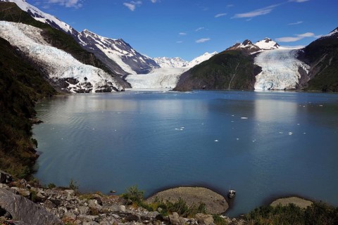 Barry Glacier in the Barry Arm