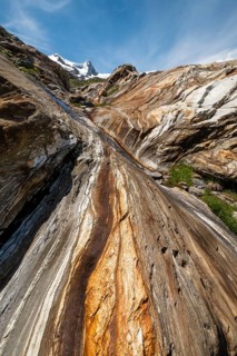 Glacial fluting of Schlatenkees