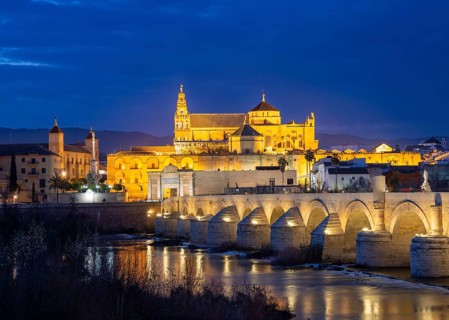 Illuminated Puente Romano
