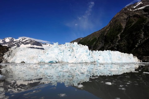 Tidal glacier in Harriman Fjord