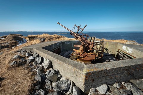 Anti-aircraft gun position