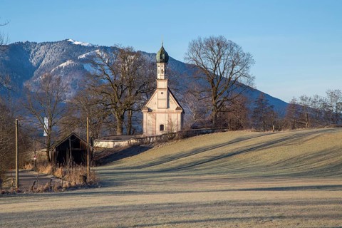 Chapel of St. George or Ramsachkircherl on the Murnauer moss