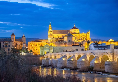 Illuminated Puente Romano