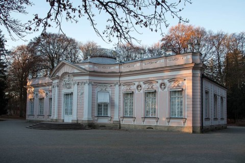 Amalienburg in the Nymphenburg Palace Park