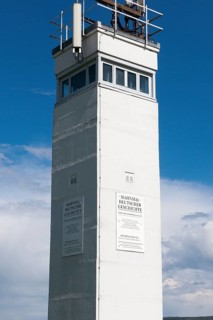 Former watchtower of the GDR border security