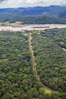 Bunkers along the Panama Canal