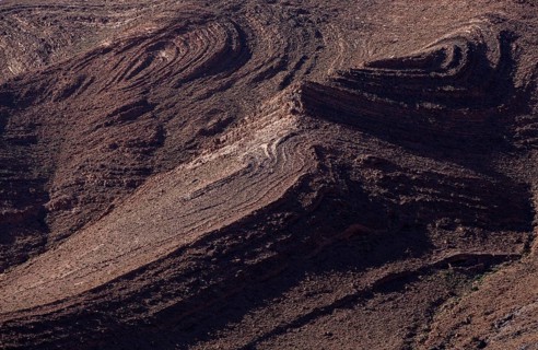 Paleozoic rock formations in the Anti-Atlas