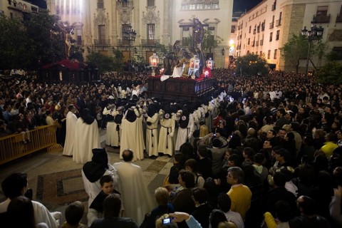 The Two encounter procession