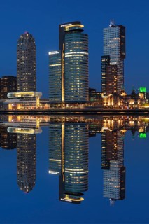Skyline with World Port Center
