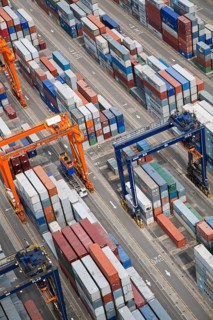 Balboa port in the Panama Canal