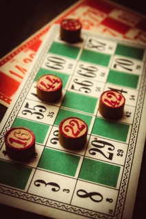 Old bingo game