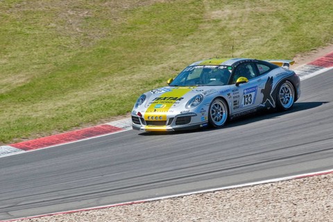 Porsche 911 GT3 R on race track