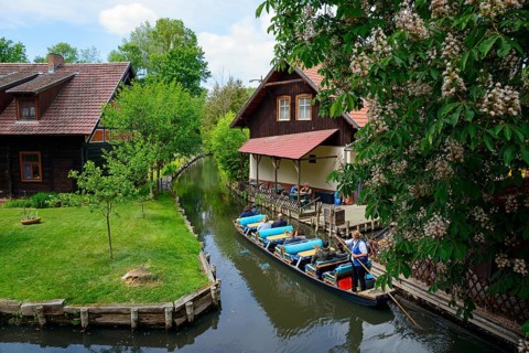 Boat trip on the Lehder Graben