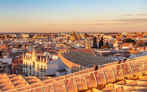 View over Seville