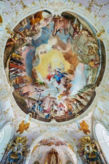 Frescoes by Matthaeus Guenther
