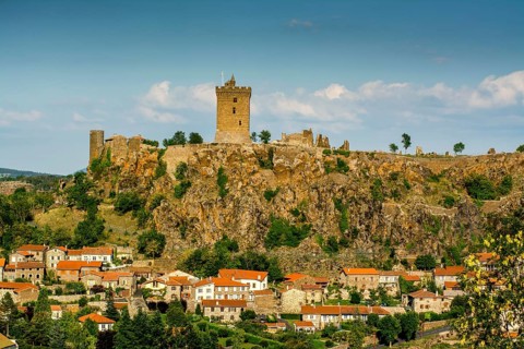 Medieval fortress Polignac