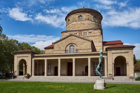 Funeral hall and crematorium