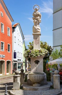 Mariensaeule am Marktplatz