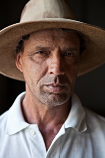 Portrait of Foreman at the coffee plantation in Itapira