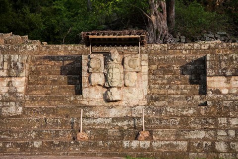 Sculpture of Jaguar Sun God