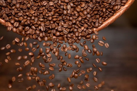Arabiga coffee beans