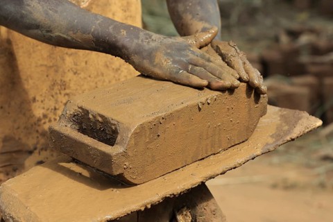 Local produces bricks