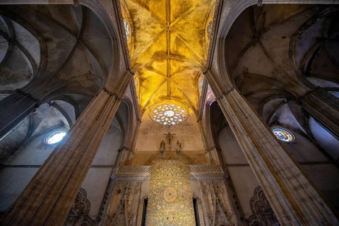 Interior view