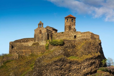 Castle ruins of Saint Ilpize