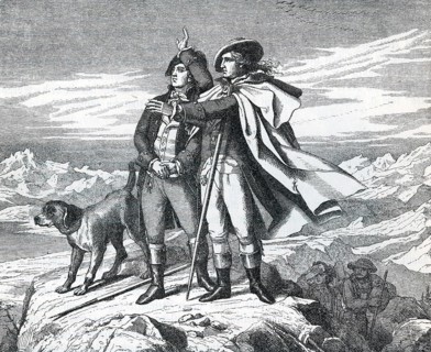 Carl August and Johann Wolfgang Goethe in Switzerland