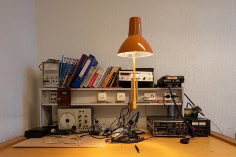 Workplace of a radio amateur