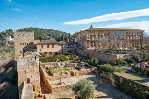 View over Alcazaba Fortress