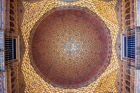 Gold decorated dome
