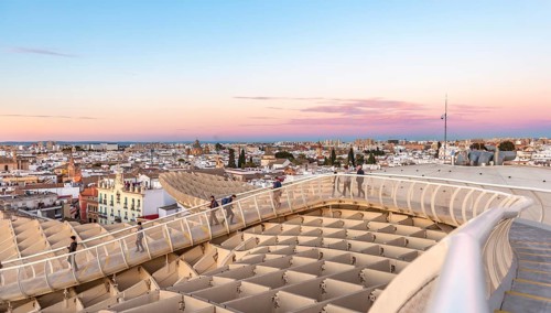 View over Seville