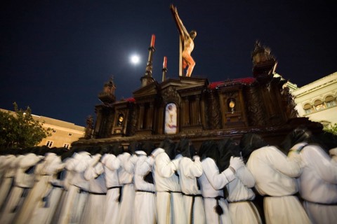 The Two encounter procession
