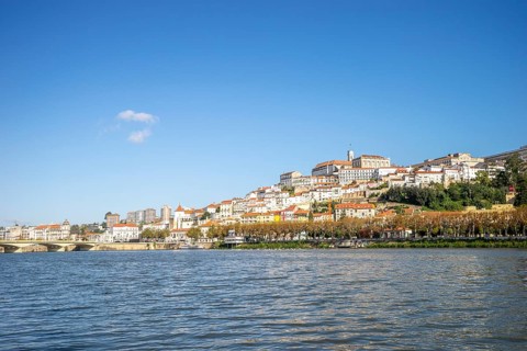 Cityscape with Mondego river