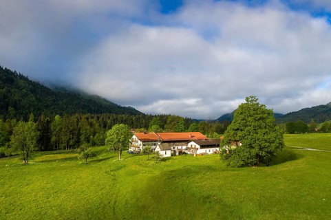 Jachenau in the morning light