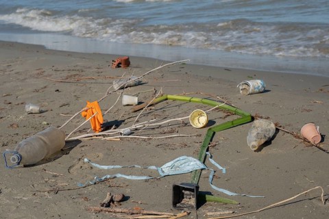 Symbolic image Environmental pollution